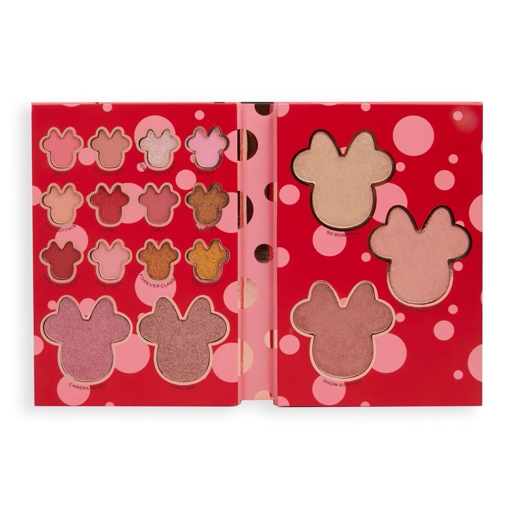 Makeup Revolution Disney Minnie Mouse‎ Face and Shadow Palette